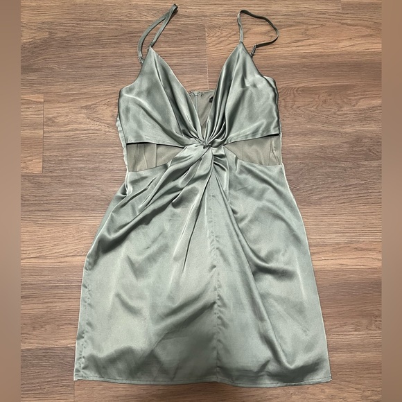 Mini Cutout Dress - Picture 1 of 4